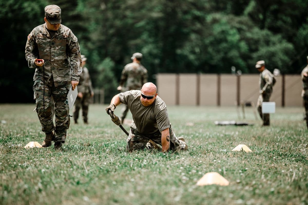 Physical training outdoors